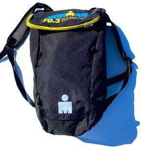 Iron Man Black and Yellow Backpack Like New